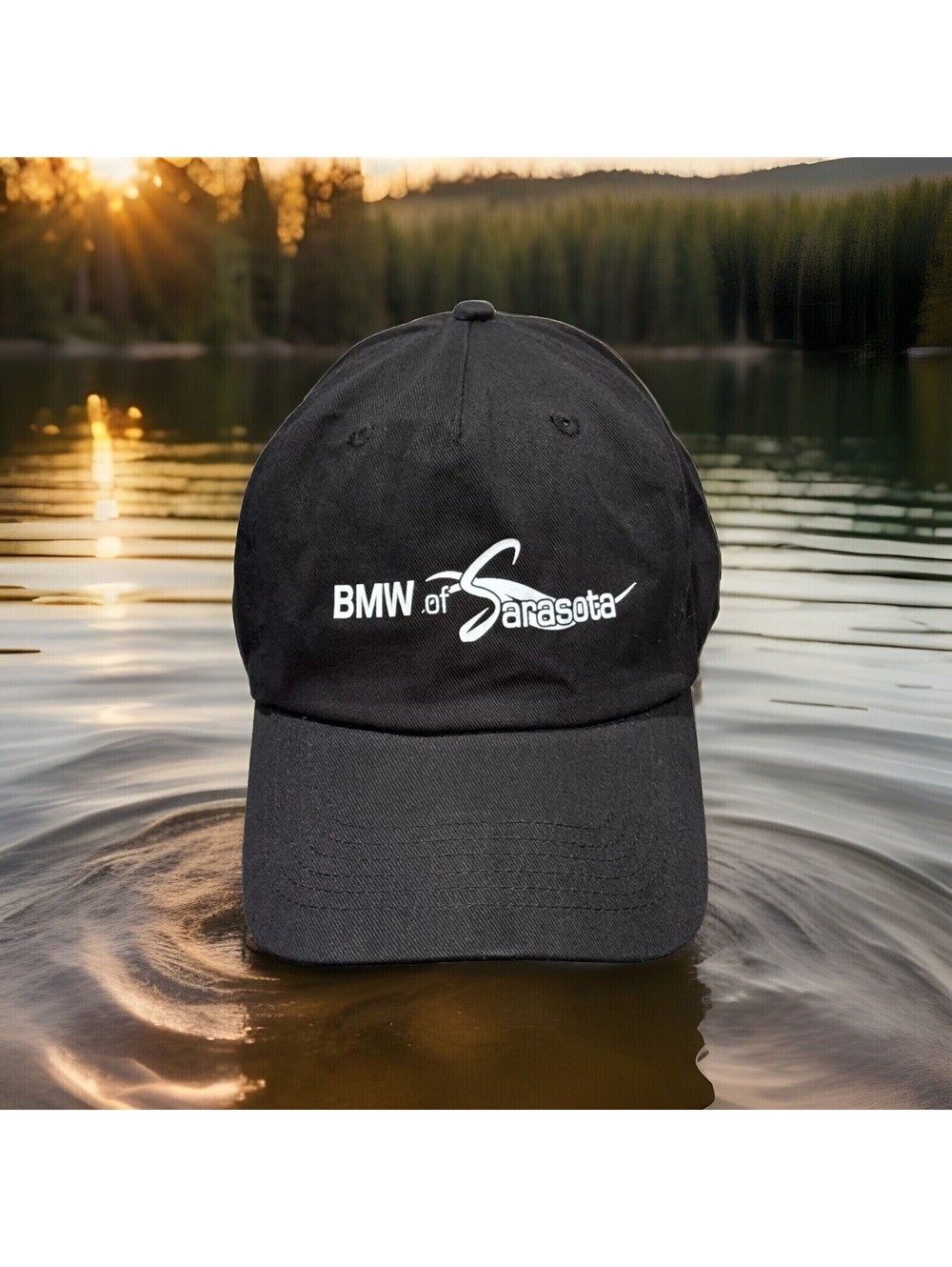BMW Sarasota Florida Sports Car Luxury Vehicle Black Baseball Cap